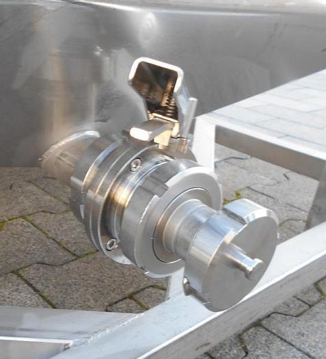 Used X 14896 D - Container 500 ltr. Stainless Steel UMFORMTECHNIK