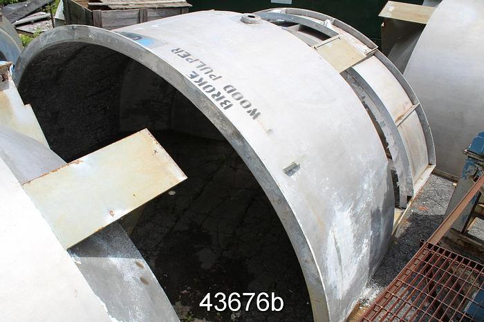 Used GL&V 3130 14' Pulper, 100" Height, 810 Cu-Ft Capacity #43676