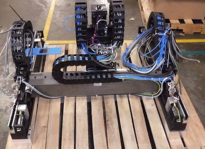 Used X-Y-Z MOVEMENT ETEL ELECTROMAGNET CONTROLLED 38X37X23 INCHES