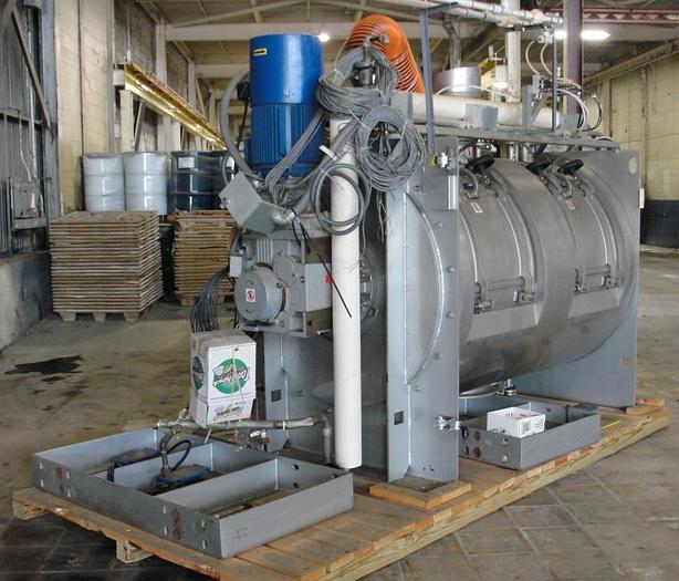 Used 2400 LITER (85 CU. FT.) MIX S.R.L. PLOW MIXER - S/S - JACKETED