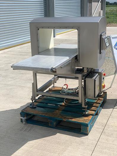 Used Safeline large aperture metal detector