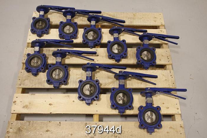 Used Keystone 3" Hand Operated Butterfly Valve #37944
