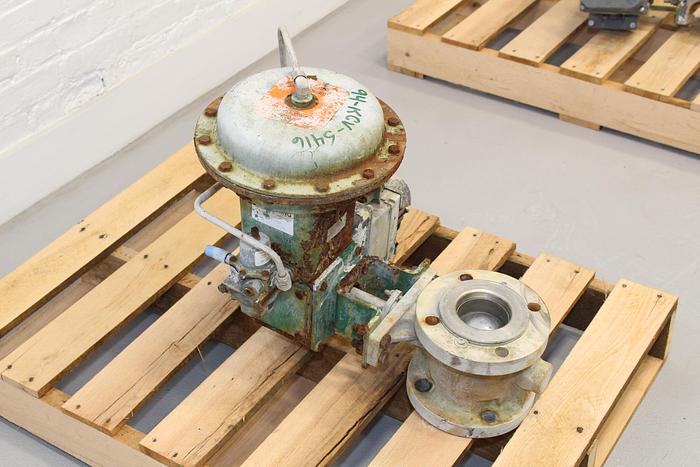 Used Fisher 3" V150 Series B Vee Ball Valve