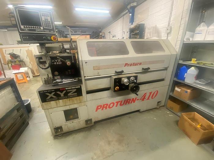 Used 2000 XYZ Proturn 410 CNC Lathe