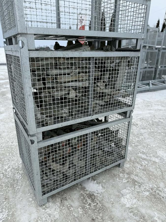 Szal-bud Kosz osiatkwany ocynkowany 120x80