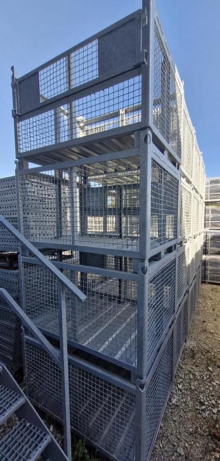 Szal-bud Kosz osiatkwany ocynkowany 120x80