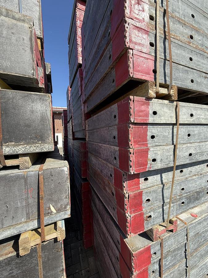 Used Hunnebeck Rasto H270 zestaw 182m2 płyty xxl