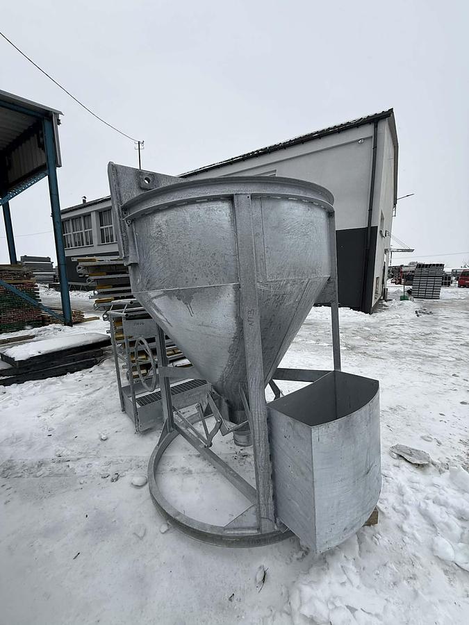 Szal-bud Pojemnik do betonu 1.5m3 ocynkowany ogniowo