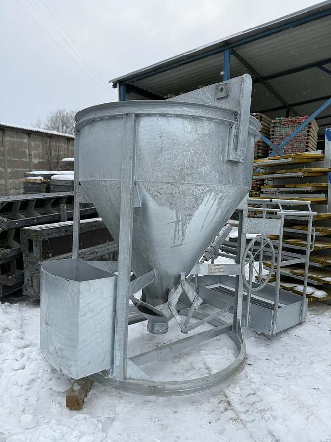 Szal-bud Pojemnik do betonu 1.5m3 ocynkowany ogniowo