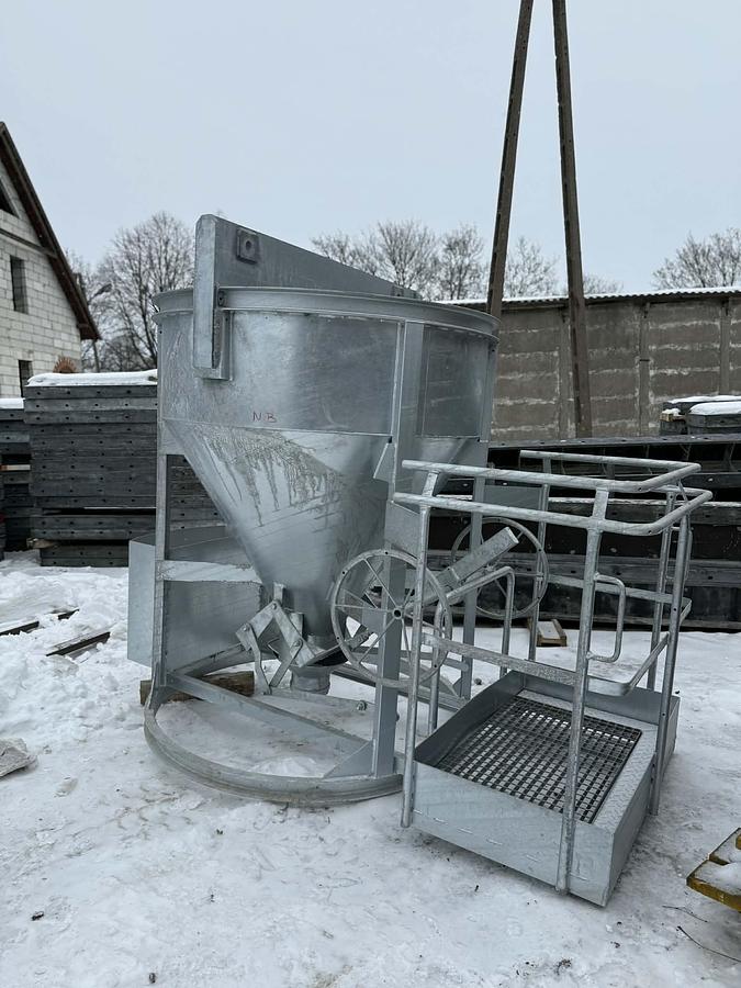 Szal-bud Pojemnik do betonu 1.5m3 ocynkowany ogniowo