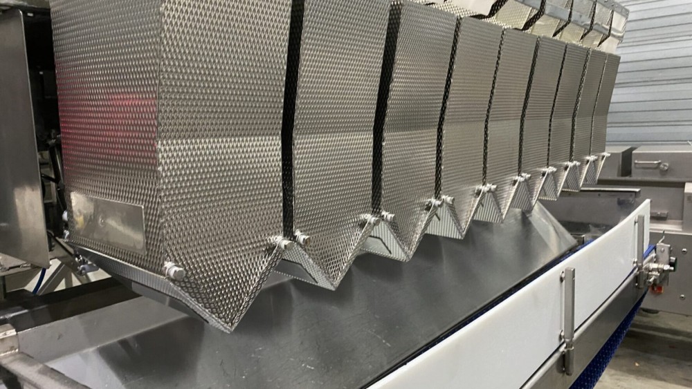 Used Newtec weighing line