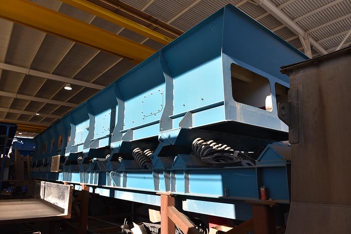 Used GENERAL KINEMATICS SYNCRO-COIL VIBRATING CONVEYOR