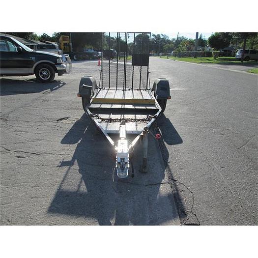Used Mini Skid  Steer Equipment Trailer