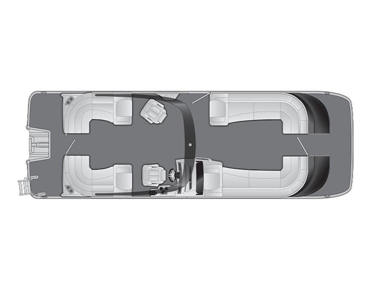 2026 Bennington QX Quad Bench 28 QXFBAX1