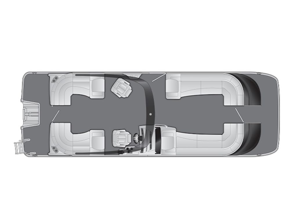 2026 Bennington QX Quad Bench 28 QXFBAX1