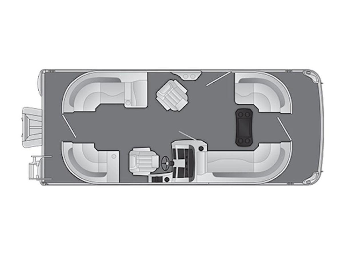 2026 Bennington L Quad Bench 21 LSR