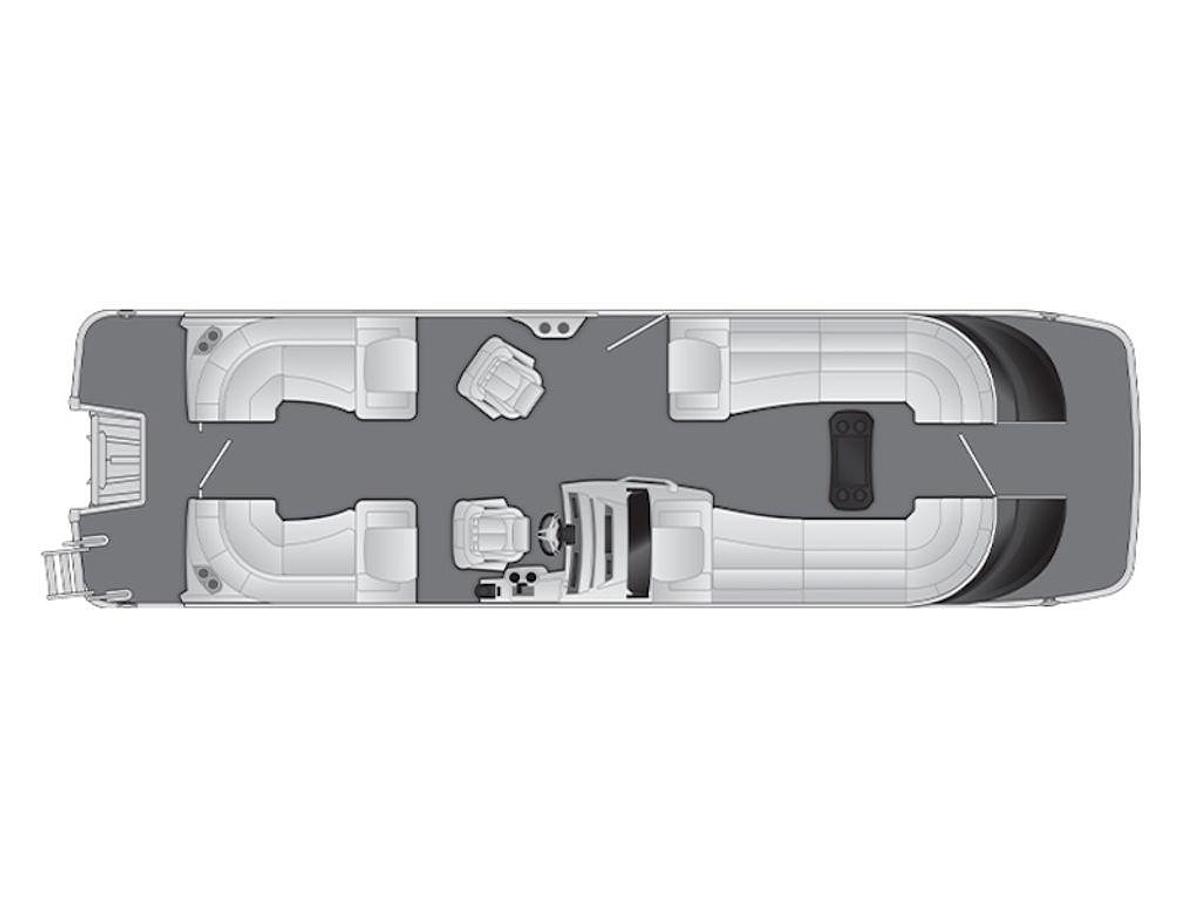2026 Bennington QX Quad Bench 28 QXFB