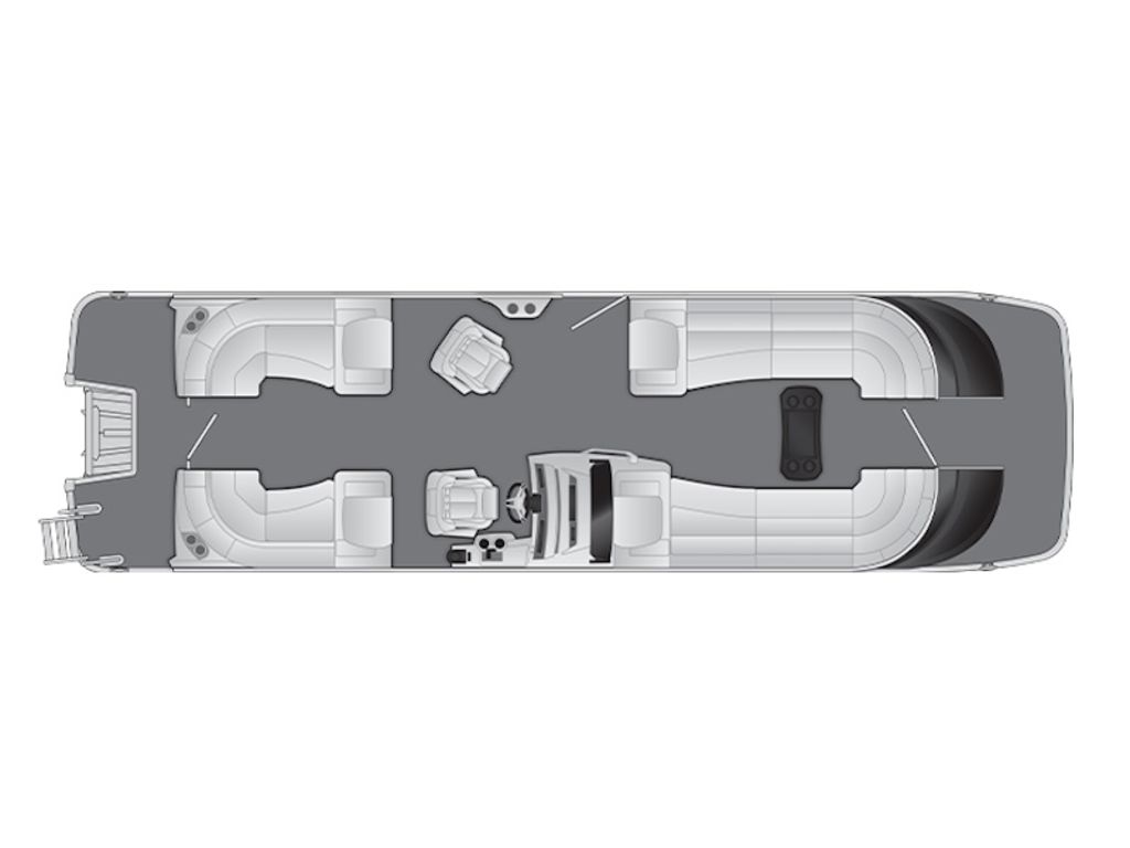 2026 Bennington QX Quad Bench 28 QXFB