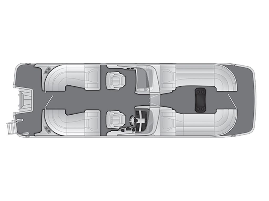 2026 Bennington RX Sport Quad Bench 25 RXFBW