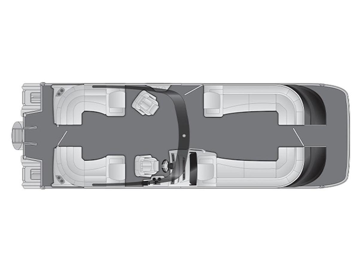 2026 Bennington QX Quad Bench 30 QXFBAX2