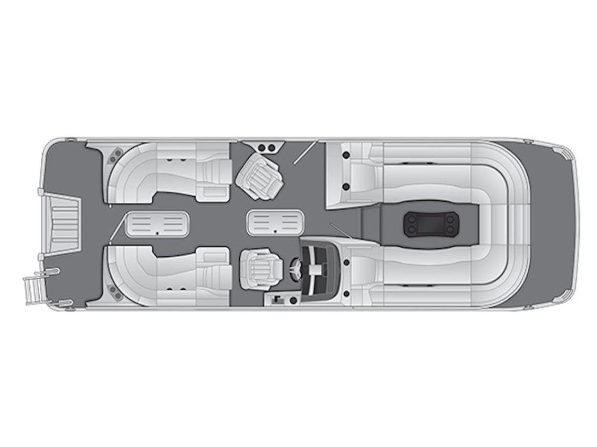 2026 Bennington R Bowrider Quad Bench 25 RTFB