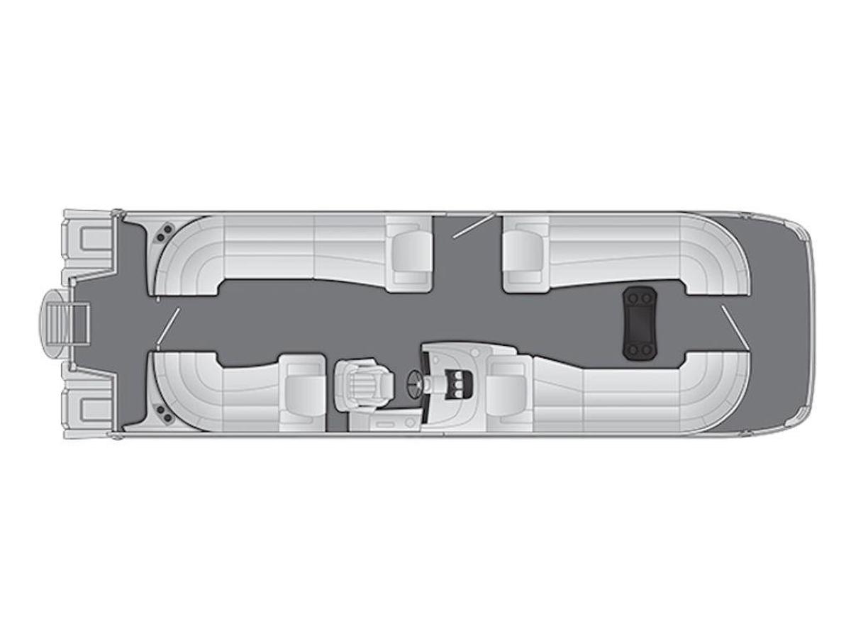 2026 Bennington RX Sport Quad Bench 27 RXFBCT2