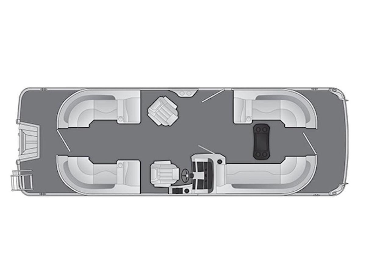 2026 Bennington L Quad Bench 24 LSR