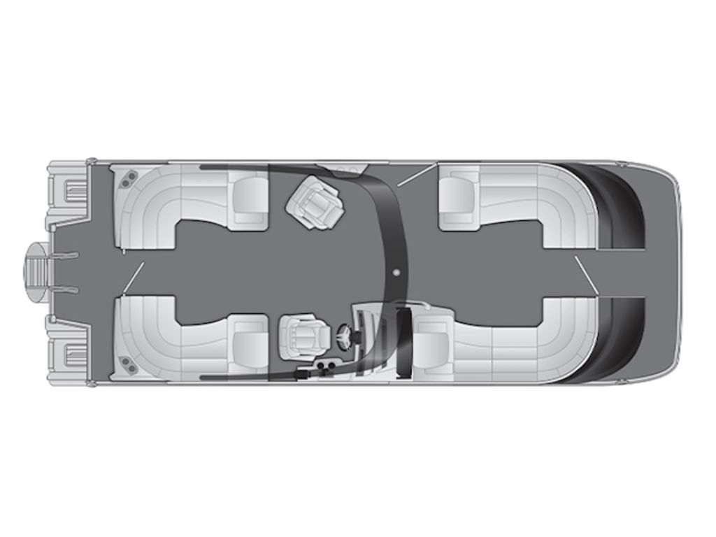 2026 Bennington QX Quad Bench 27 QXFBAX2