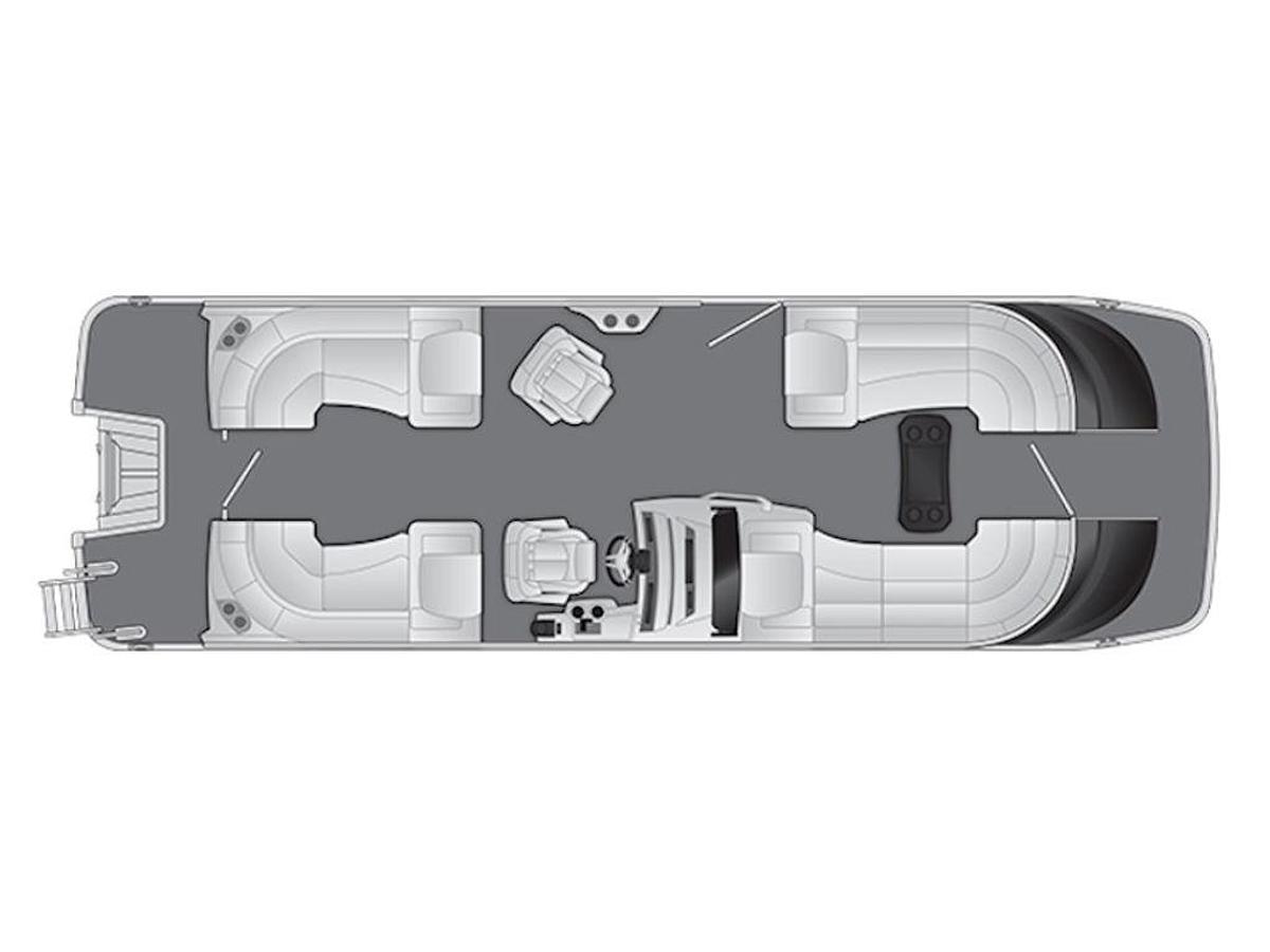 2026 Bennington QX Quad Bench 25 QXFB