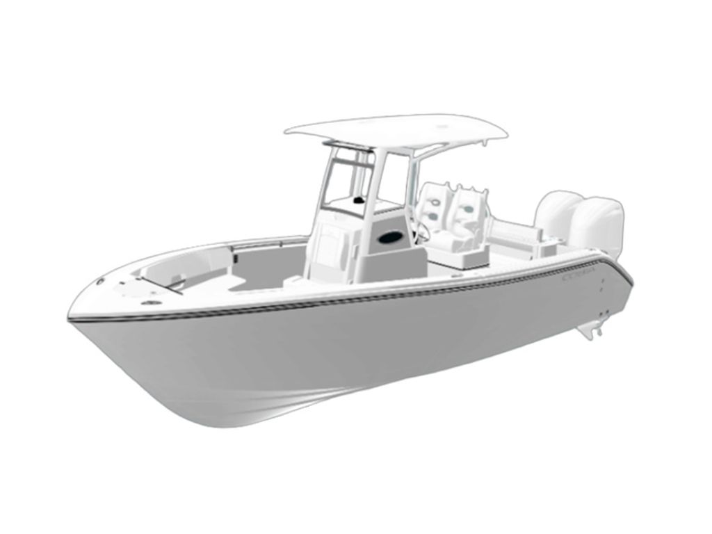 2026 Cobia Boats 265 CC Base