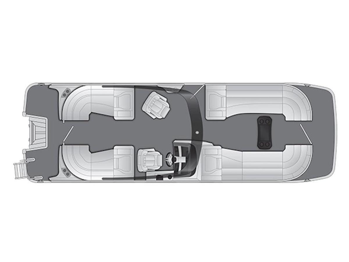 2026 Bennington RX Sport Quad Bench 25 RXFBA