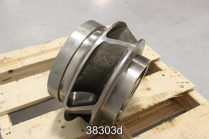 Used Sulzer Bingham CF 10x10x12-1/2 Impeller, 5 Vane, 12.5" #38303