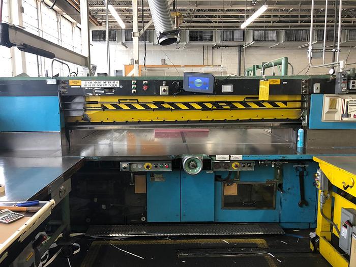 Used 112" Seybold Hydraulic trimmer