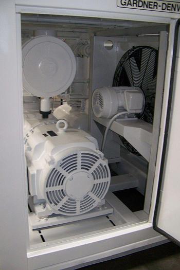 Refurbished Gardner Denver EAU99 200 HP Rotary Screw Air compressor 1 year airend warranty