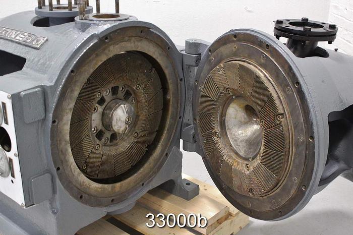 Used Beloit Jones DD3000 Refiner, 20" Rotor #33000