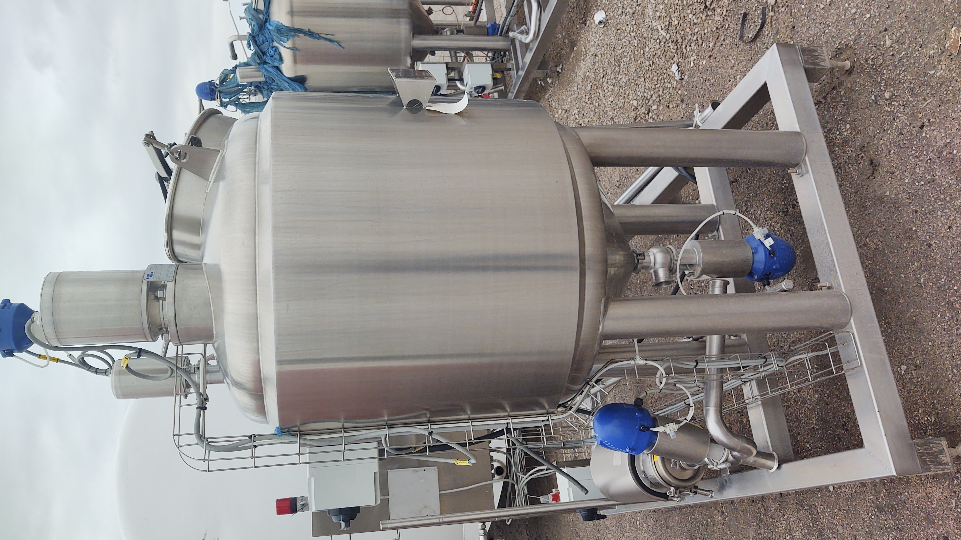 Refurbished 100 GAL JACKETED STORAGE TANK