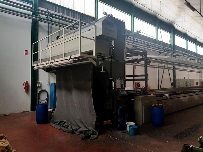 Used FLAT BED PRINTING - STEAMER - WASHING - DRYER  LINE