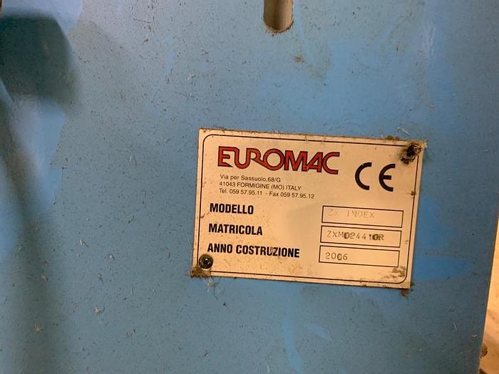 Used 2006 Euromac ZX Index CNC Punching Machine
