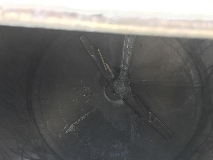 Used Piersol Pine MFG approximately 560 gallon vertical 304 stainless steel mix tank