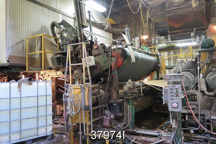 Used GL&V Paper Machine, 140.5" Wire Width, 120" Trim, 3000FPM, Jetmatic Fourdrinier #37974