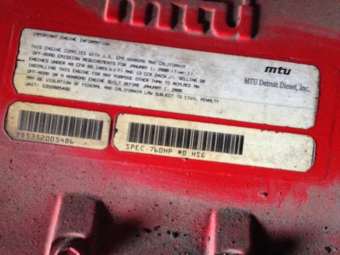 Used Sullair 1150/350 Air Compressor & JPG Booster Combination