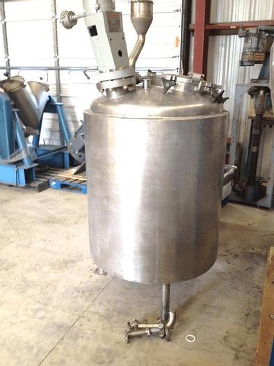 Used 150 GALLON LEE REACTOR – S/S – 30/FV/100 PSI
