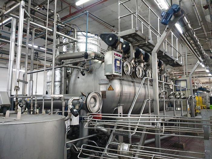 Used Jet dyeing machine THIES 2002 1000 kgs