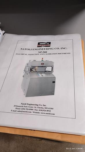 Used Used Natoli 45 Station Double Sided “D” Tooled Rotary Tablet Press.
