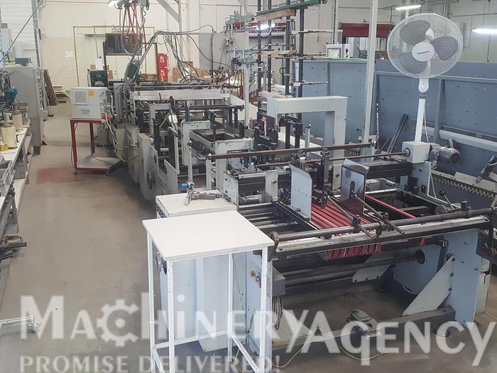 Used 1984 Bobst DOMINO 110-M Folder gluer 4+6 corners