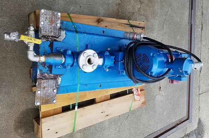 Used Pump, Moyno, 3/4 HP, 1-1/2", S/st, Mdl 1L2 SSB AAA, S742702 #S742702