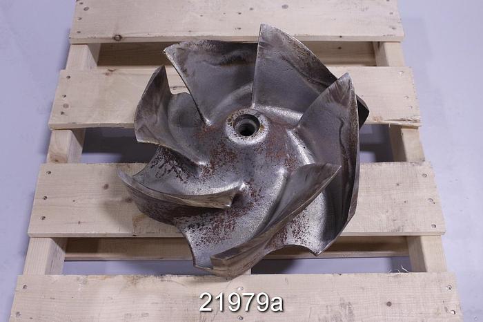 Used Goulds 3175 Impeller, 15.5", 6-Vane, Casting No.: 56626 (For 14x14x18 Pump) #21979