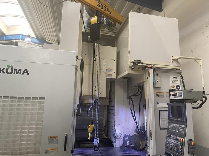 Used BRUGT VERTIKALT BEARBEJDNINGS CENTER OKUMA, MODEL MA 550 VB
