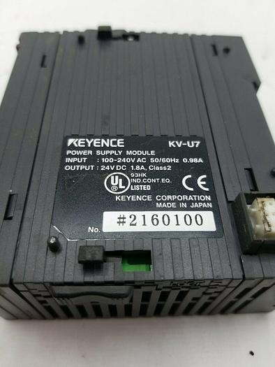 Used KEYENCE KV-U7 Power Supply Unit