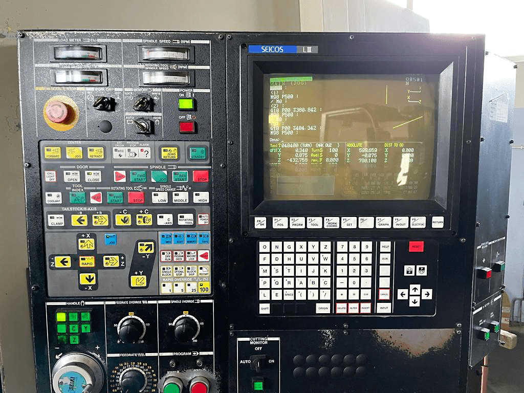 Used Hitachi Seiki Hicell 40 - CNC Lathe - 1997